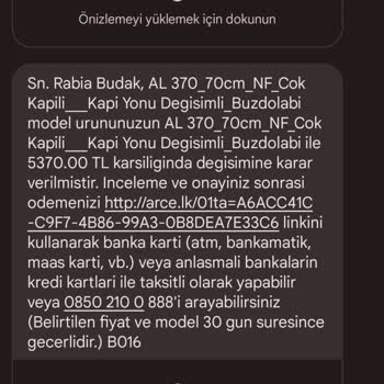 Altus Buzdolabı Kendi Hatalarını Tüketiciden Para İstemeleri