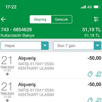 Antalya Kart Fazladan Para Çekimi