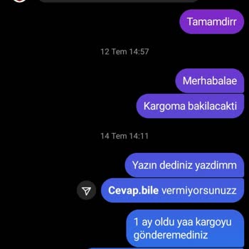 Ultraslan.wear (Instagram) Parasını Pesin Verdiğim Ürünüm Gelmedi.