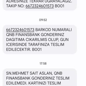 PTT Kargo Kurye Ortada Yok.