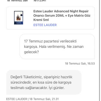 Hepsiburada İptal Edilen Sipariş