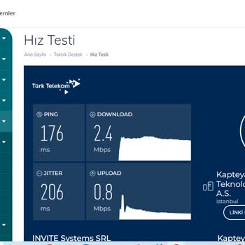 Türk Telekom İnternet Hız Problemi
