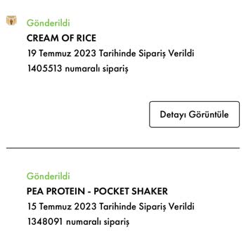 Protein Ocean Kargo Gecikmesi Ve Kolay Gelsin Kargo Firması