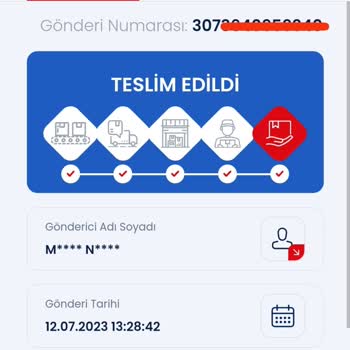 Aras Kargo Kargo Paketimin Kayıp Olması Veya Başka Bir Kişiye Teslim Edilmesi