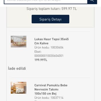 English Home Online Mağazası Siparişleri İptal Ediyor