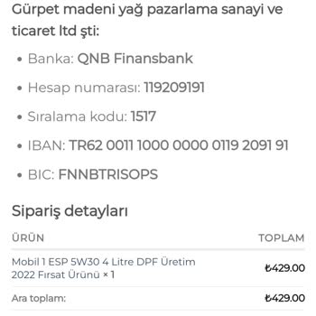 Madeniyagmarket.com Para İadesi Yok