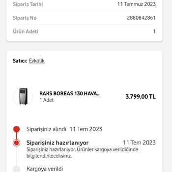 Evkolik Siparişim Hala Kargolanmadı Ve İletişim Kuramıyorum