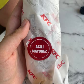 KFC Yanlış Ürün Yollamış