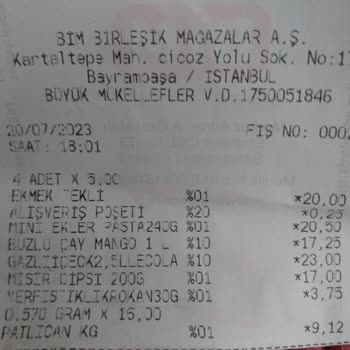 BİM Eklerin İçi Boş Çıktı