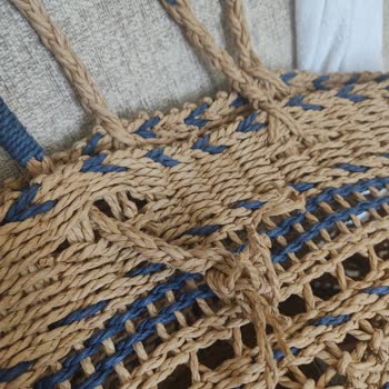 DeFacto Hasır Çanta Kalitesiz Çıktı