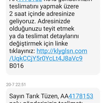 Amazon Ve Kolay Gelsin Kargo Şirketi