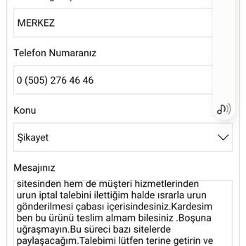 A101 Ürün İptali Yapılmıyor