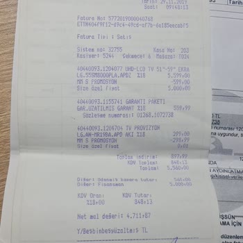 Media Markt Uzatılmış Garanti Problemi.