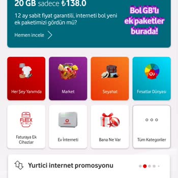 Vodafone Haksız Yere İnternet Tanımlayarak Faturamı Yükseltti.