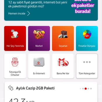 Vodafone Haksız Yere İnternet Tanımlayarak Faturamı Yükseltti.