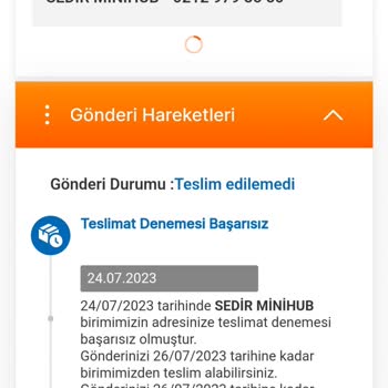MNG Kargo Sedir Minihub Sorunu