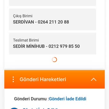 MNG Kargo Sedir Minihub Sorunu