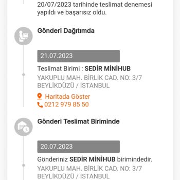 MNG Kargo Sedir Minihub Sorunu