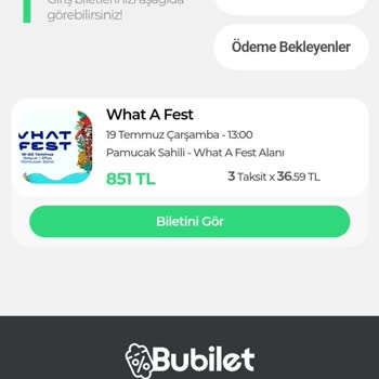 Bubilet Sorun Yaşama