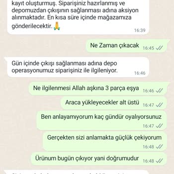 Decathlon Ürün Gelmiyor Sürekli Oyalıyor