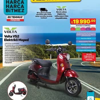 A101 Volta Vs2 Elektrikli Motor