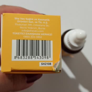 SHE Vec Serum Şişesinde Kıl Var Ve Çıkmıyor