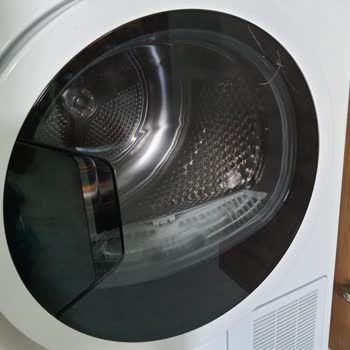 Arçelik Servise Giden Çamaşır Kurutma Makinem Camı Kırılmış Olarak Geri Geldi.