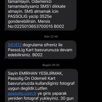Passolig Aldım Ama Fotoğraf Olmuyor Der Mesaj Geldi Nereden Değiştireceğim