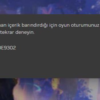Geforce Now Powered By Game+ Oyundan Atıyor Hata Kodu: 0x800E9302