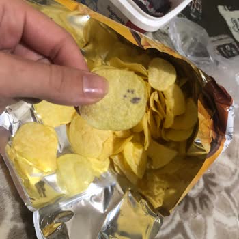 Lays Cips İçinden Mürekkepli Cips Cıktı