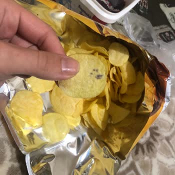 Lays Cips İçinden Mürekkepli Cips Cıktı