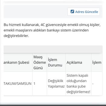 VakıfBank E Devlet Üzerinden 4C Banka Değişikliği Yapılmıyor