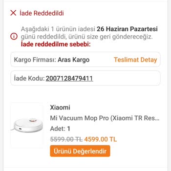Trendyol Xiaomi TR Resmi Ürün Distribütör Garantili Çıktı. Destek Yok