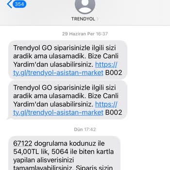 Trendyol Hızlı Market Danone Hayat İçecek Okmeydanı Şubesi Üç Saatte Teslim Edilmeyen Su