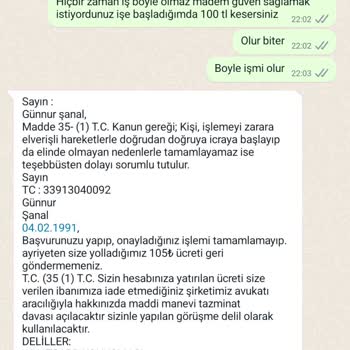 İstihdam Vaadiyle Dolandırıcılık İstihdam Sağlamak Adına IBAN Ve Tüm Bilgilerimizi Alıyorlar