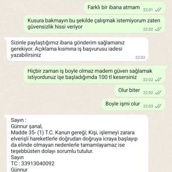 İstihdam Vaadiyle Dolandırıcılık İstihdam Sağlamak Adına IBAN Ve Tüm Bilgilerimizi Alıyorlar