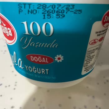 Sakıpağa Ürünleri Sakıpağa Yoğurdunun Bozuk Çıkması