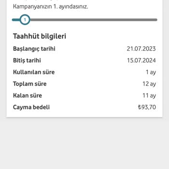 Vodafone Tarife Değişikliği Yalan Beyan