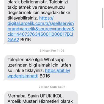 Arçelik 4.5 Aydır Ne Paramı Ne Verdiler Ne Tost Makinemi (evime Dahi Gelmedi)