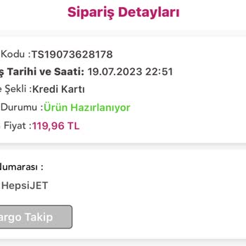 Procsin Sipariş Kargoya Günlerdir Verilmiyor