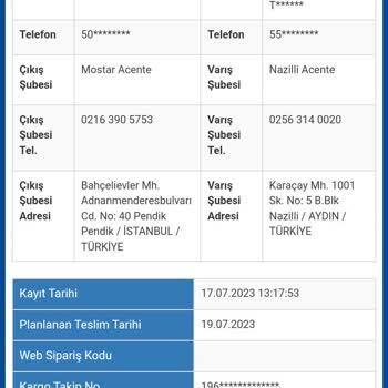 Sürat Kargo'nun Yanıltması