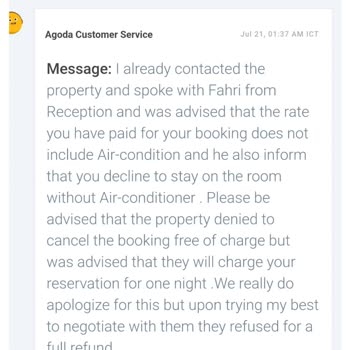 Agoda Scam and Disrespectful Manager at Galata Hotel And Suites