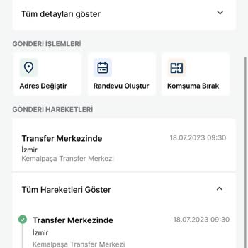 Trendyol Express Gönderi Yolda Sorunu