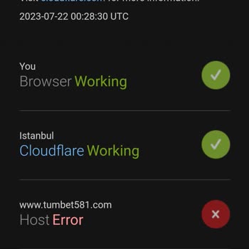 Tümbet Giriş Yapılmıyor Oyuna
