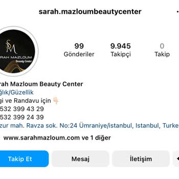 Sarah Mazloum Beauty Center Mağduriyeti