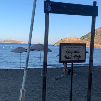 Bodrum Belediyesi Gümüşlük Çayıraltı Plajı Kirliliği Ve Duşun Sürekli Kesilmesi