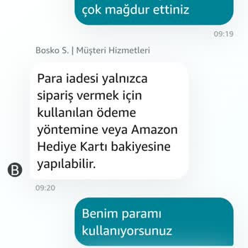 Amazon.com Prime'den Yaptığım Alışveriş Mağduriyeti Ve Para İadesi