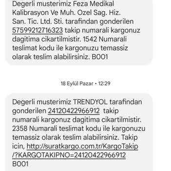 Sürat Kargo Kargonun Adrese Teslim Edilmemesi