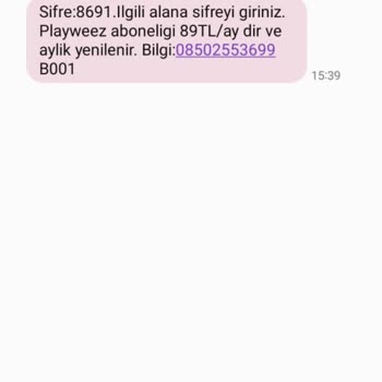 Playweez Aboneliği İptal Hk.