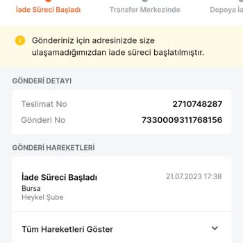 Trendyol Express Dağıtıcısının Evde Yoktunuz Yalanı